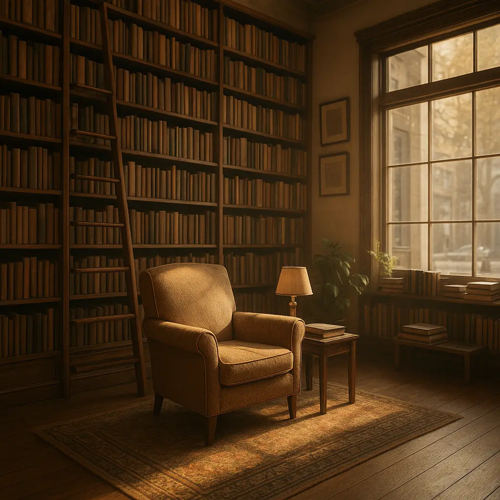 Buchhandlung Innenraum